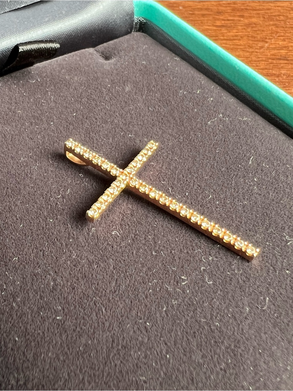 10k rose gold+diamonds Pendant head- Women's Jewelry